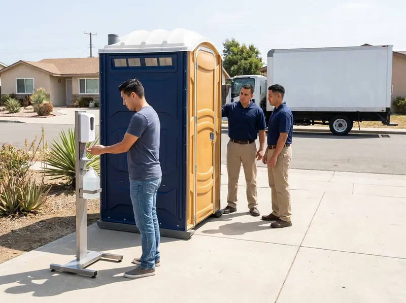 Hand Sanitizer Stand Rental in Chula Vista, CA